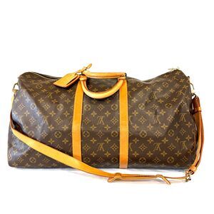 Louis Vuitton Monogram Keepall Bandouliere 55 With Strap COA Included